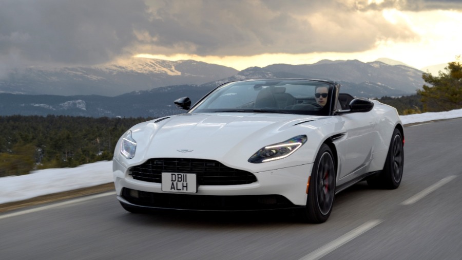 8251 Photo Exterior Aston Martin DB11 V8 Volante 2021 in Saudi Arabia