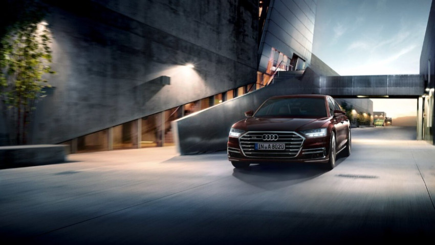 8097 Photo Exterior Audi A8 High Options 2021 in Saudi Arabia