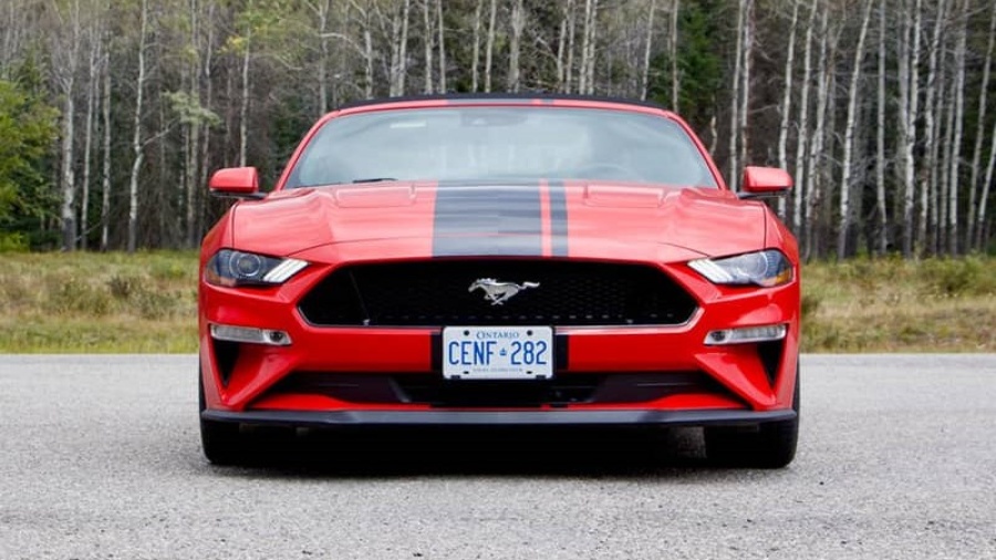 1017 Photo Exterior Ford Mustang GT Convertible 2021 in Saudi Arabia