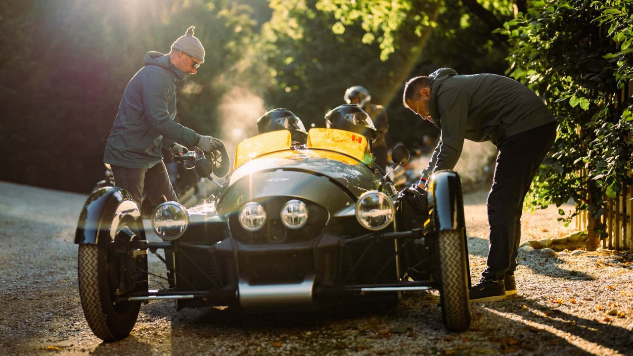 47120 Photo Exterior Morgan Super 3 Malle Rally Special 2024 in UAE